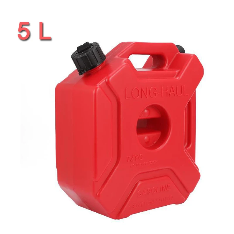 

5L Fuel Tank Petrol Diesel Anti-static Plastic Petrol Barrel Truck Auto Motorcycle Save Jerrycan Anti-slip Bboard