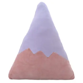 

Colorful Plush Pillow Moon Cloud Rainbow Star Hill Seashell Shape Fluffy Cushion GXMA