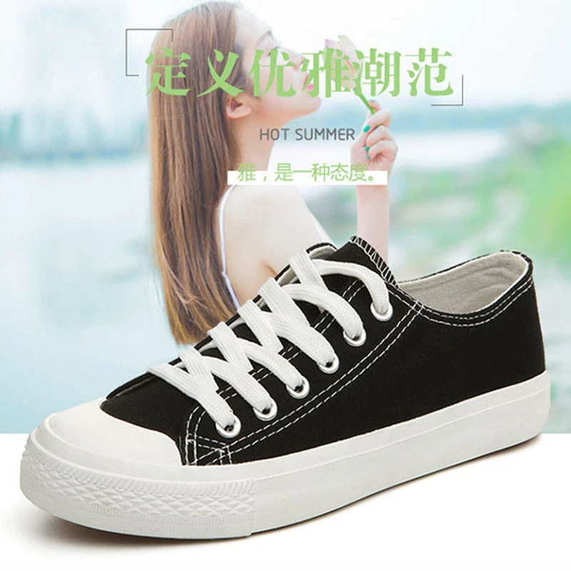 flat white canvas shoes