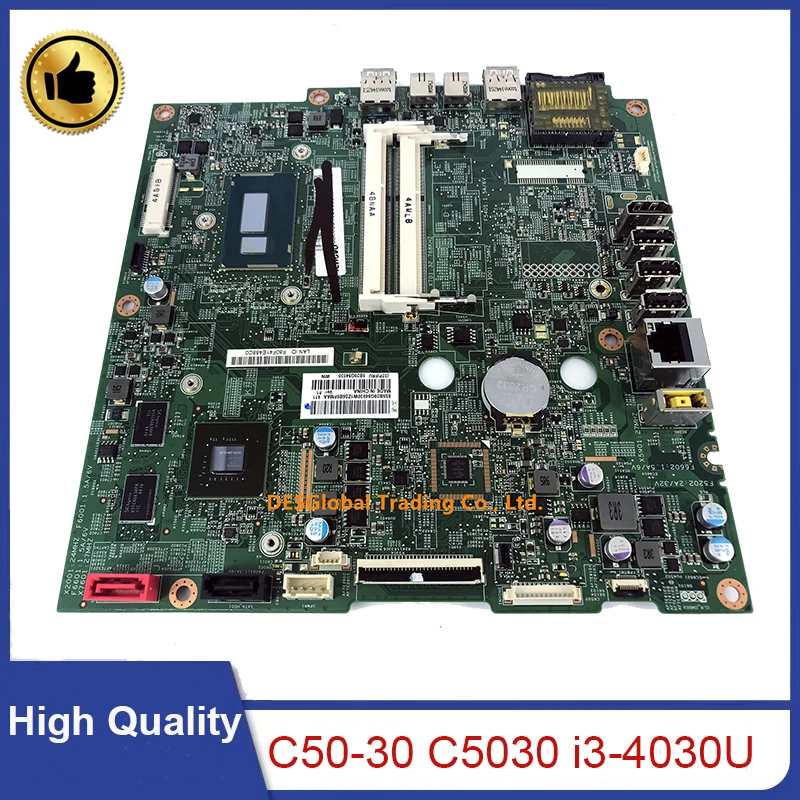 

For Lenovo C50-30 C5030 23 inch Motherboard i3-4030U GeForce 820A Mainboard 5B20G94030 348.01208.0011 13138-1 Working Perfectly