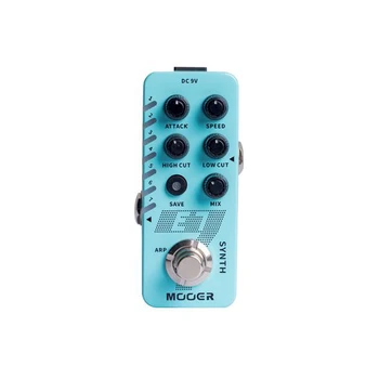 

MOOER E7 Polyphonic Synth Guitar Pedal 7 Types Custom Synthesizer Synth Tones Like Trumpet Organ with Individual Arpeggiator