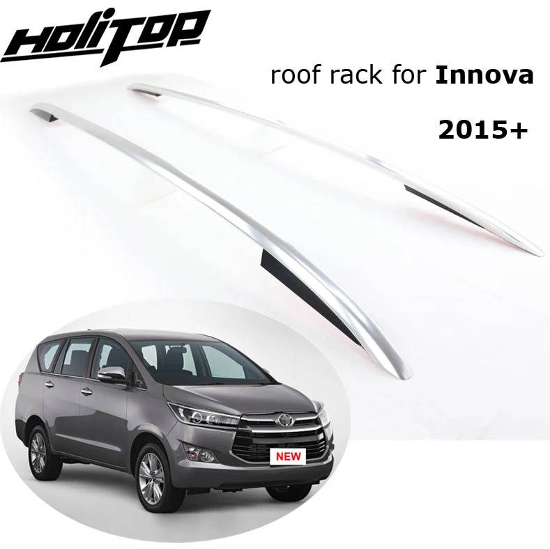Рейка на крышу багажника для TOYOTA INNOVA 2015-2020 алюминиевый сплав вместо пластика