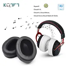 KQTFT Replacement EarPads for HyperX Cloud I II Cloud X Cloud Pro Cloud Gaming Cloud Silver Cloud Core Cloud Alpha S Gold