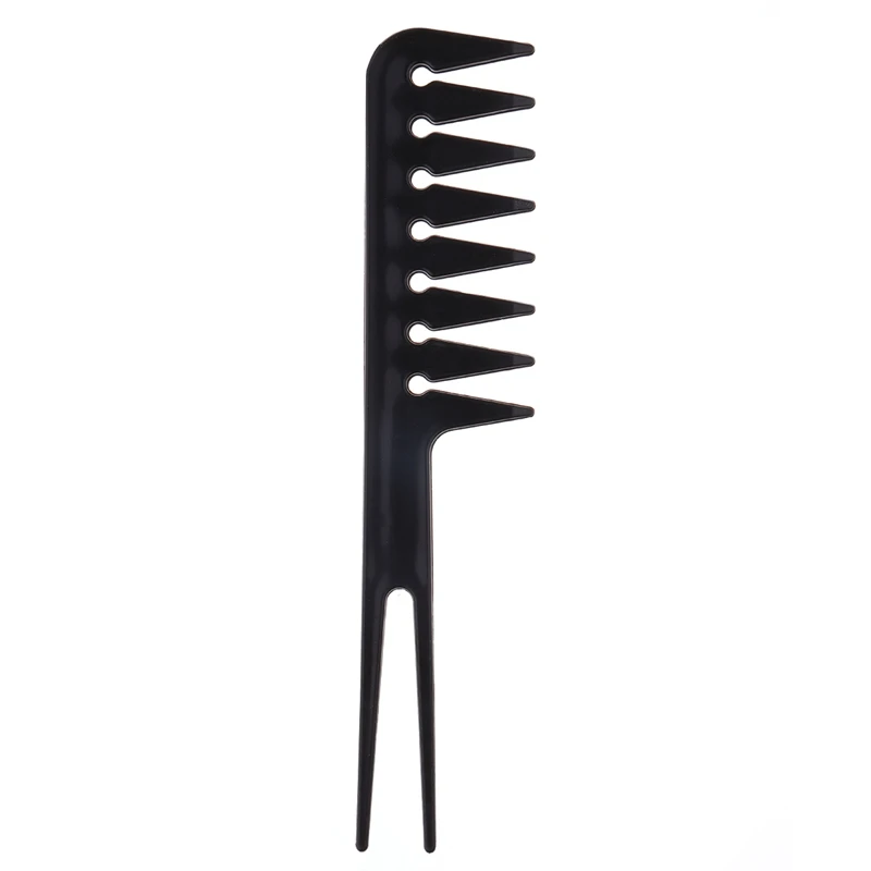 10Pcs Professional Wide Tooth Plastic Hair Brush Comb Anti-Static Wet Hair Comb Pro Salon Soft Hair Care Styling Tool