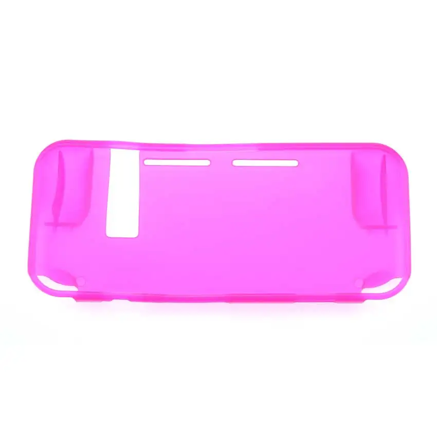 YuXi Мягкий ТПУ защитный чехол с рукояткой для nyd Switch NS Case Shell консоль контроллер аксессуары ультра тонкий против царапин чехол - Цвет: Pink