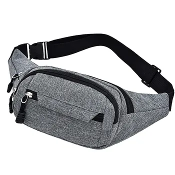 

Running Belt Waist Pack Casual Simple Fashion Sports Bag Running Men's And Women's Leisure Oxford Sport Fitness Waist Packs K725