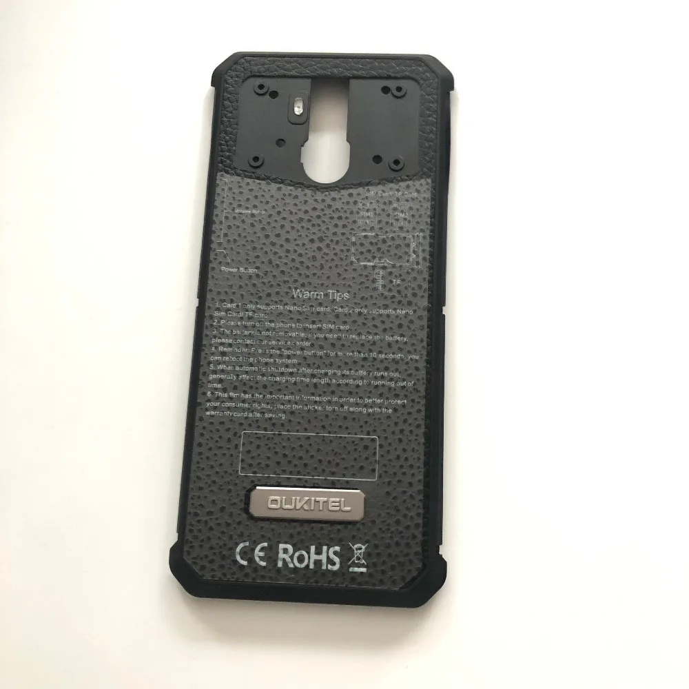OUKITEL K12 используется защитная батарея чехол задняя оболочка для OUKITEL K12 MT6765 Octa Core 6,3 ''FHD 2340x1080 мобильный телефон