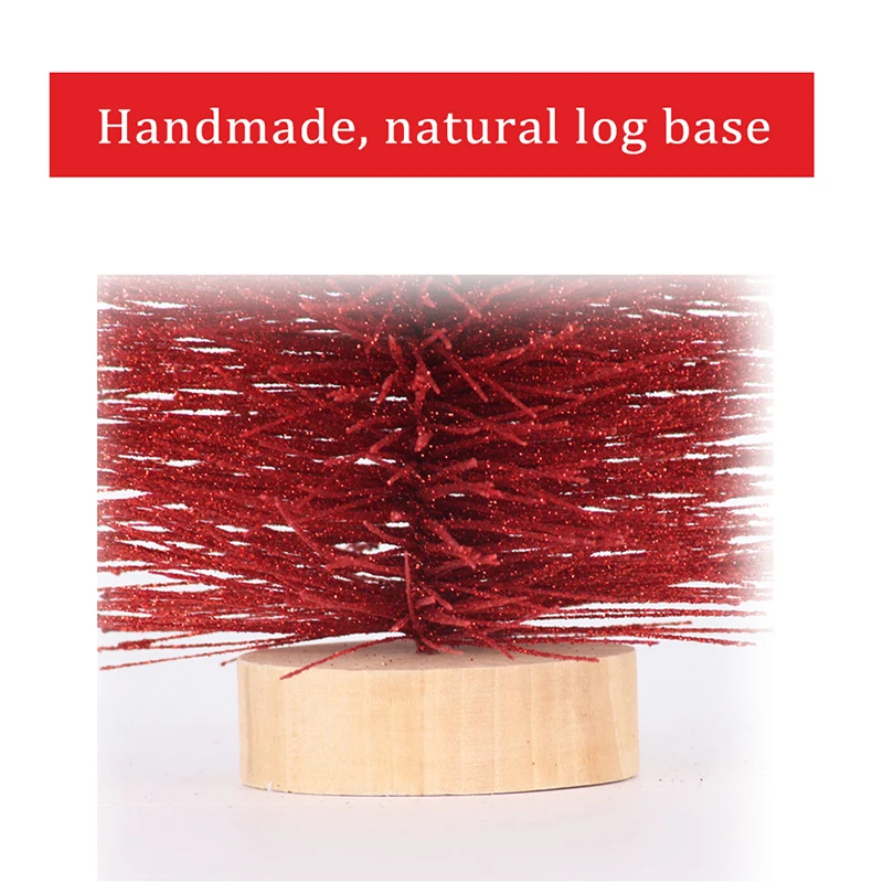 Christmas Decorations Desktop Miniature Pine Tree Tabletop Christmas Tree Ornaments