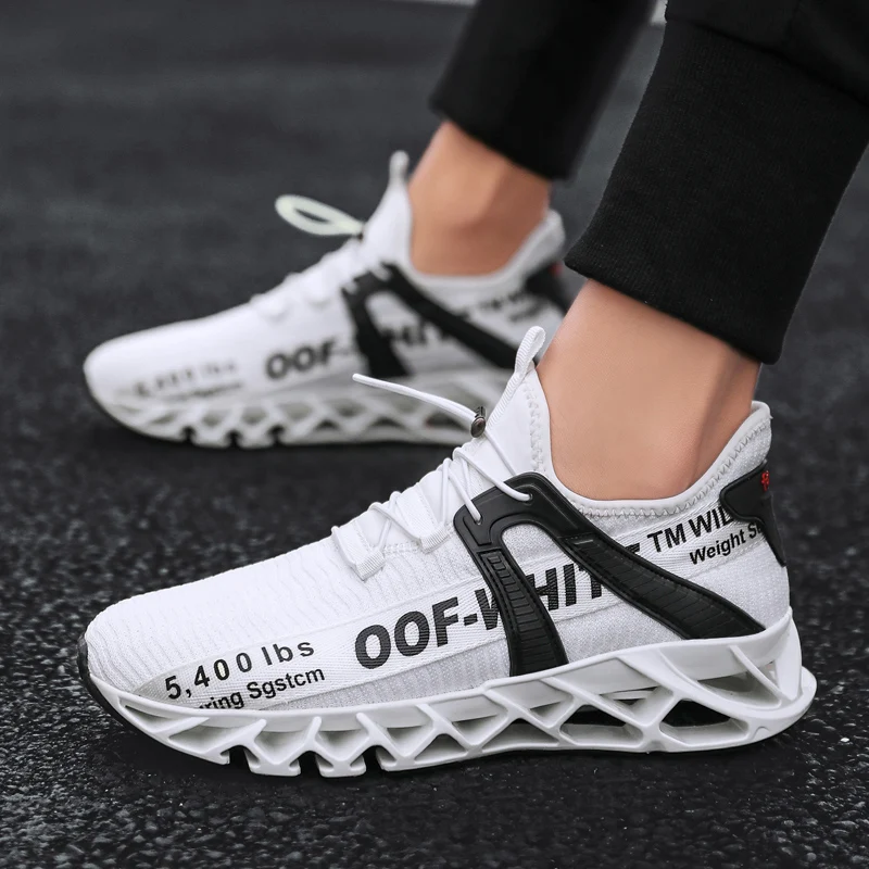 Mens Sneakers Outdoor Running Shoes for Men Spring Summer Training Walking Gym Shoes Anti Slip Cushion Sport Trainers Shoes Male