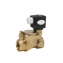 Normally Closed 2 way Pilot Diaphragm Brass electric water air Solenoid Valve G3/4 AC220V AC110V DC24V 1.6Mpa