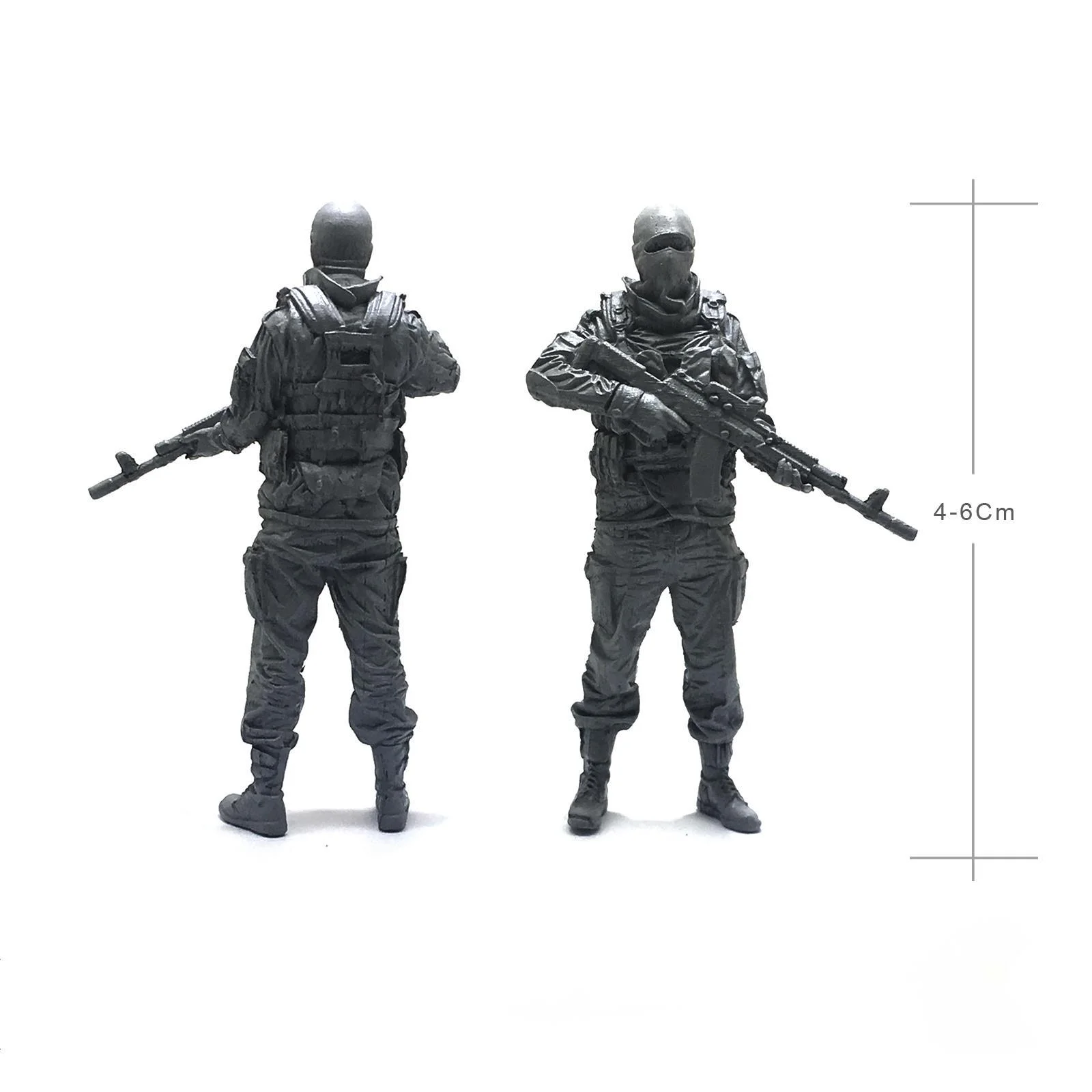 Модель из смолы 1/35 белая модель русские солдаты альфа-анти-теста должны вручную
