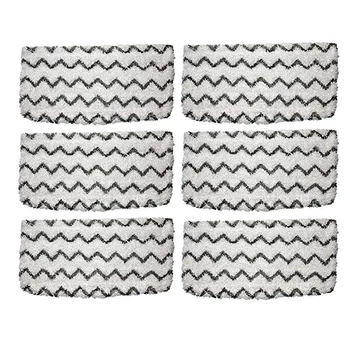 

6-Pack S1000 Replacement Microfiber Mop Pads Refills For Shark Steam Mop Hard Floor Cleaner Model S1000 S1000A S1000C S1000Wm S1