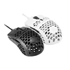 Cooler-souris Master de Gaming, 53G, Pixart PMW 3389, 16000 DPI, capteur optique, en nid d'abeille, boîtier tissé, blanche ► Photo 1/6