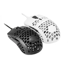 Cooler Master MM710 53G Gaming Mouse Pixart PMW 3389 16000 DPI Optical Sensor Lightweight Honeycomb Shell Weave Cable White