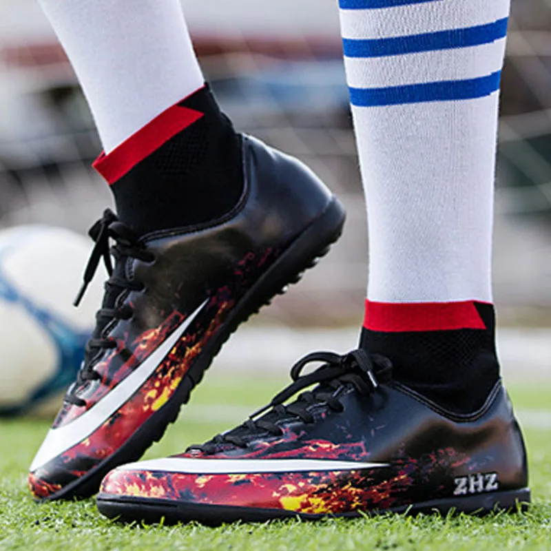 

Sneakers Men Soccer Boots Athletic Football Shoes Male Turf Spikes Soccer Cleats Long Spikes Training Football Sneaker Man Shoes