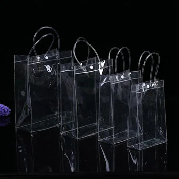 

S/M/L/XL Unisex Eco-friendly Cosmetic Bag PVC Transparent Tote Portable Travel Make Up Toiletry Bags Makeup Organizer Case