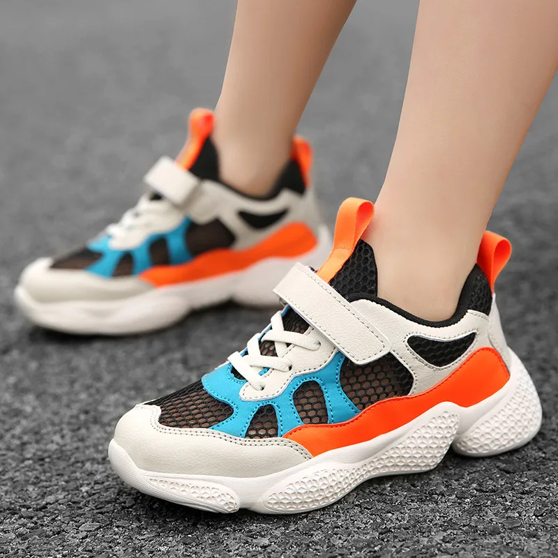 

Men And Women Children Sports Shoes 2019 Spring Korean-style Fashion Dad Shoes 3-12-Year-Old Anti-slip Casual Sneakers