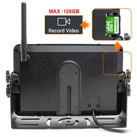 GreenYi 1280x720 haute définition AHD sans fil camion DVR moniteur 7 "Vision nocturne enregistreur de recul caméra Wifi pour Bus voiture 2