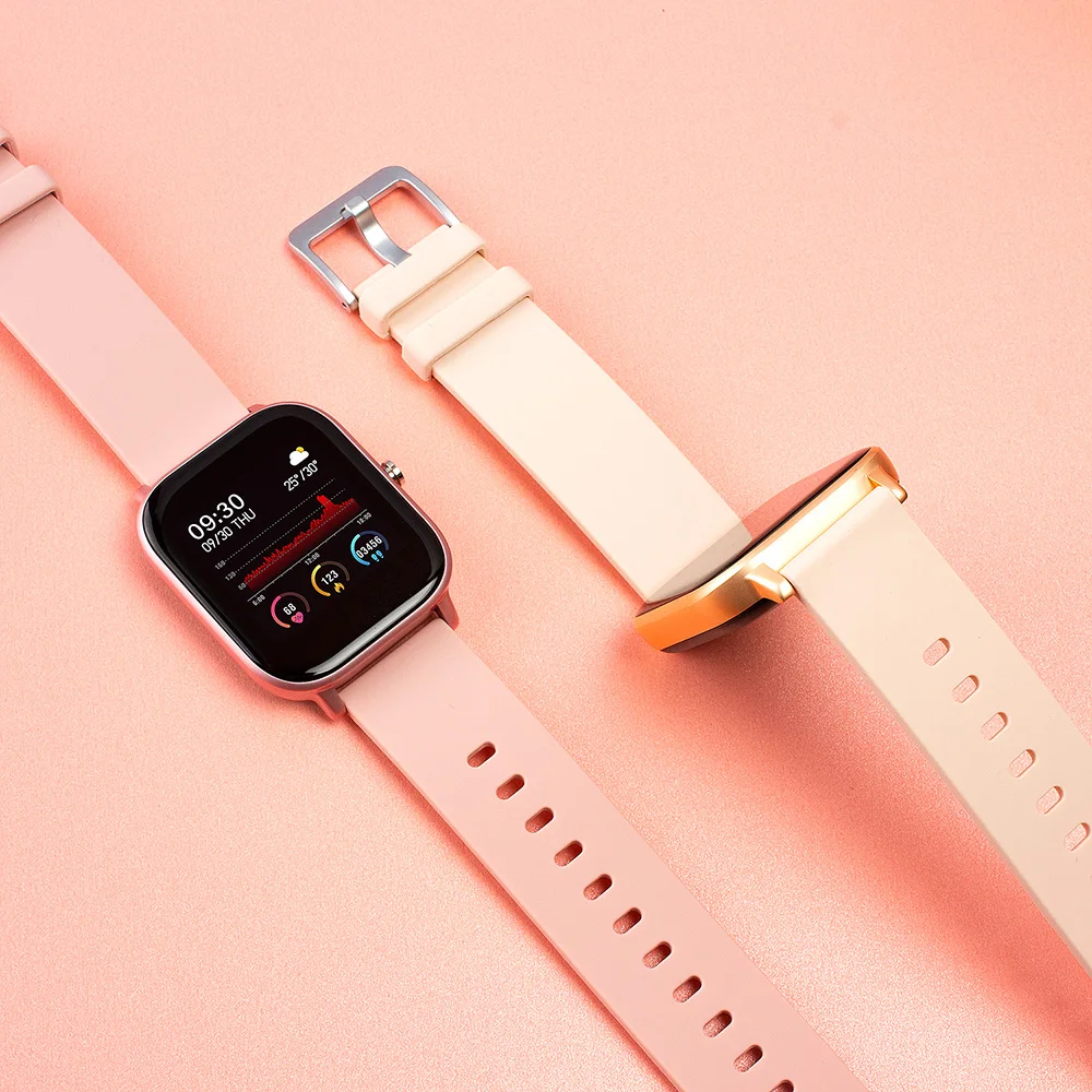 2021 New Full Touch Screen Smart Watch Men Women Sports Multifunction Heart Rate Monitoring Fitness Smartwatch For Xiaomi Huawei