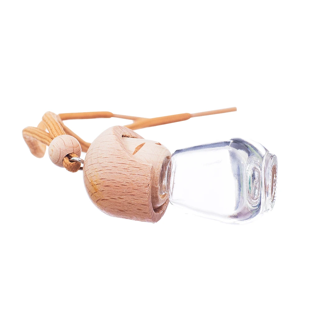Cute Girl Hanging Car Air Freshener Perfume Diffuser Fragrance Bottle Gift