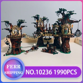 

In Stock 05047 Star Plan Wars Ewok Village Building Blocks Toys Bricks for Children Compatible With lEGOED 10236 Christmas Gift