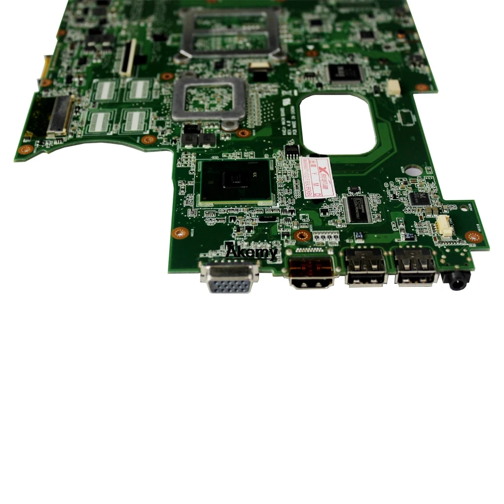 XinKaidi K42JY материнская плата для ноутбука DDR3 для ASUS A40J K42JZ K42JB K42JY X42J ноутбук Mainboa тест нетронутой REV: 4,1 HD6470 512M