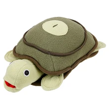 Turtle Design Dog Toy Plush Pet Toys Dog Foods Hiding Tortoise Training Toys1