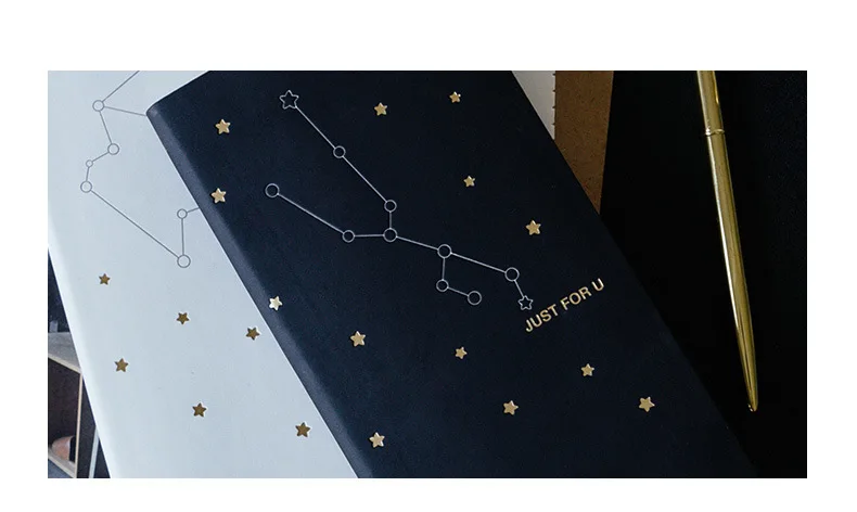 Счетные звезды Прохладный Undaated еженедельник книга 88 листов Pocket Agenda notebook подарок Новинка