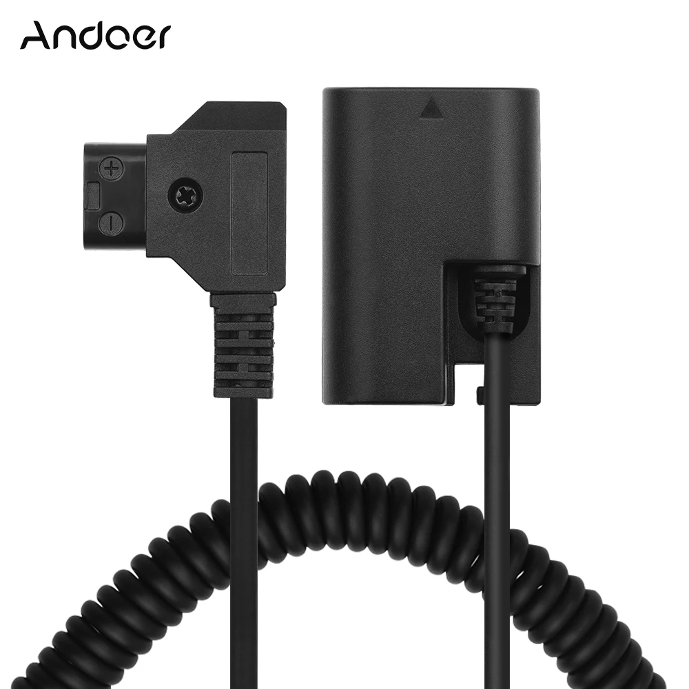 Andoer аксессуары для аккумуляторов D Tap to np fz100/LP E6 адаптер соединителя постоянного