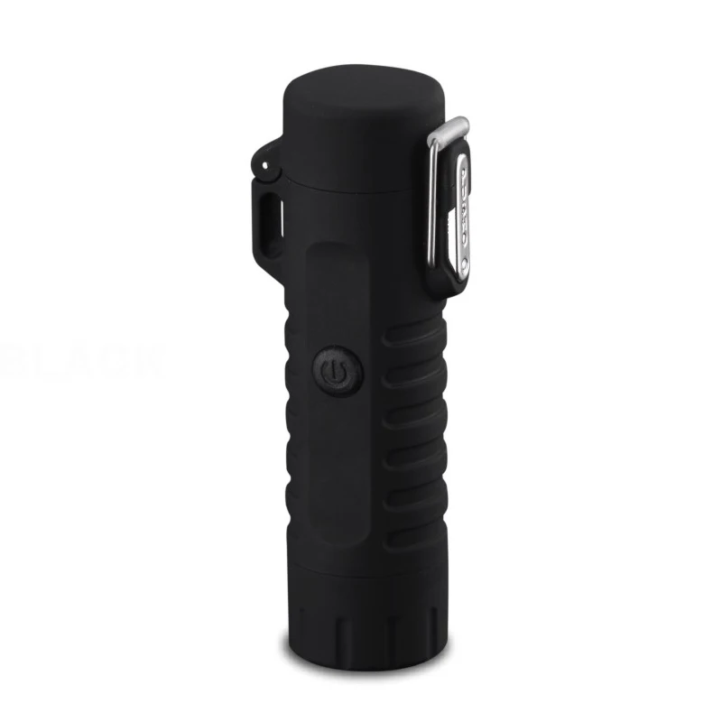 

BMBY-Multifunctional Usb Waterproof Double Arc Charging Lighter With Flashlight Led Lamp