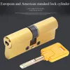 C-class lock cylinder European standard universal copper security door lock cylinder cylinder CC series ► Photo 2/6