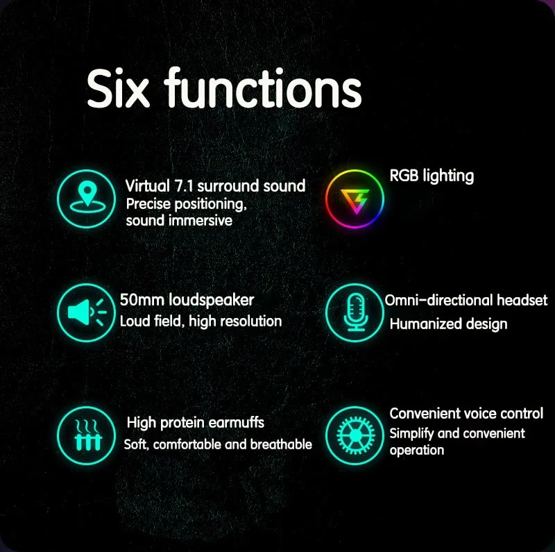 7 1 Stereo LED Gaming Headset For PS4 XBOX Gamer Headphone with Mic Noise Cancel Kid Audifonos PC Computer Over Ear Music Helmet