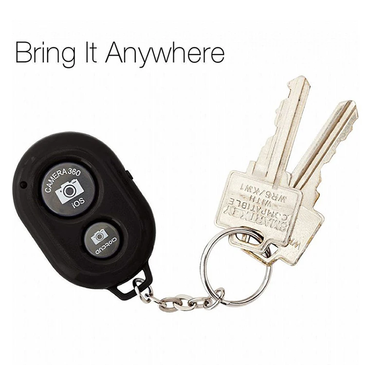 Bluetooth Wireless Remote Shutter Camera Shutter Speed Phone Remote Control Steve One-foot Self-timer Stick U1L5