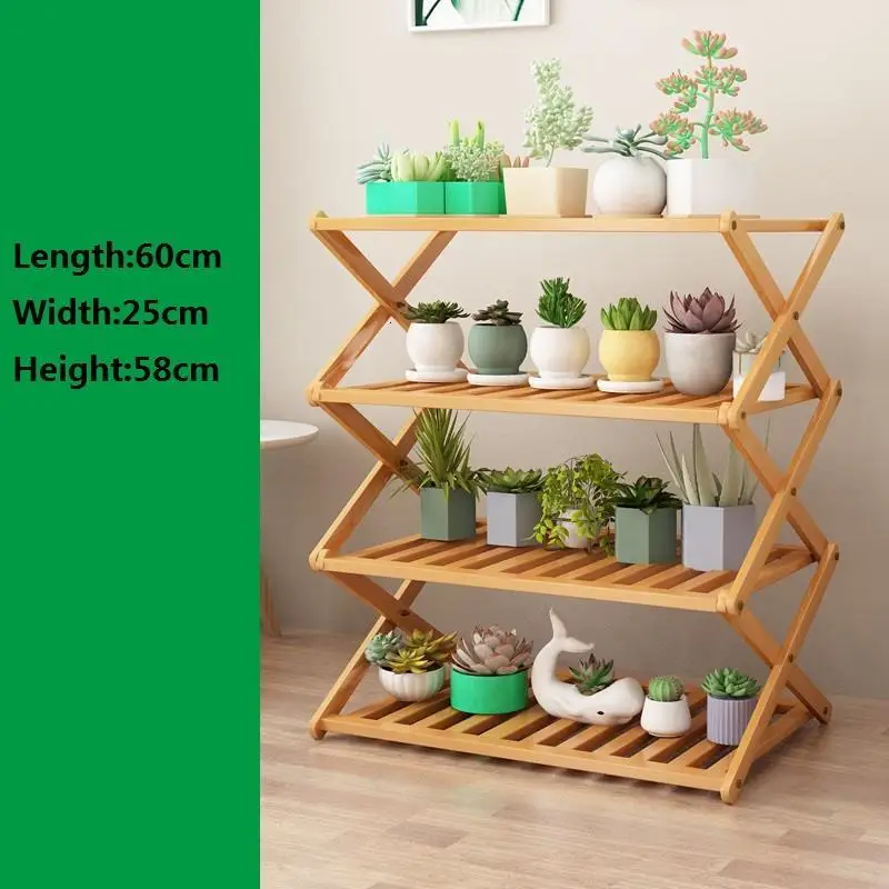 MODEL D Для комнатной древесины Etagere Pour Plante Stojaki Terraza plantenekken открытый Stojak Na Kwiaty балкон Цветочная Полка Подставка для растений - Цвет: MODEL D