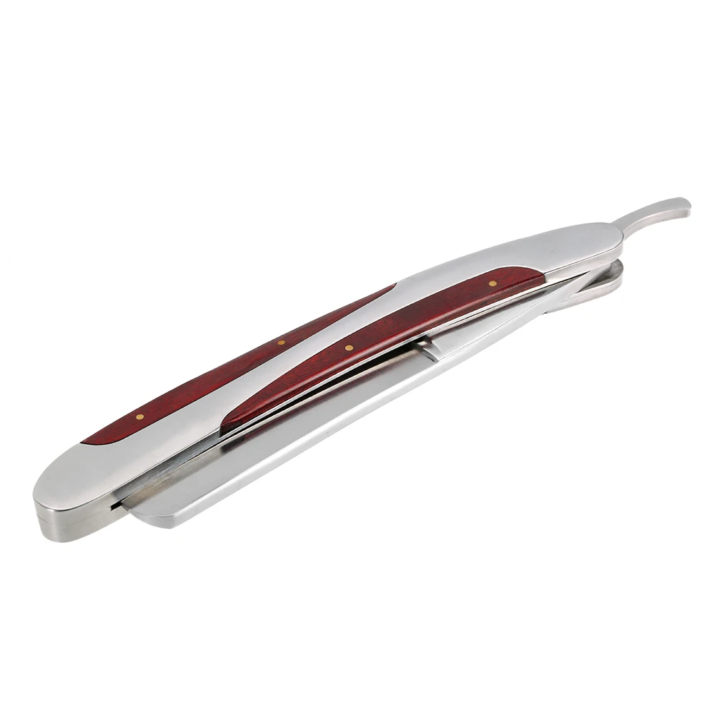 

Folding Straight Razor 440C Stainless Steel Blade Men's Shaving Razor Barber Cut Throat Edge Razor Shaver Knife Shaving Tool