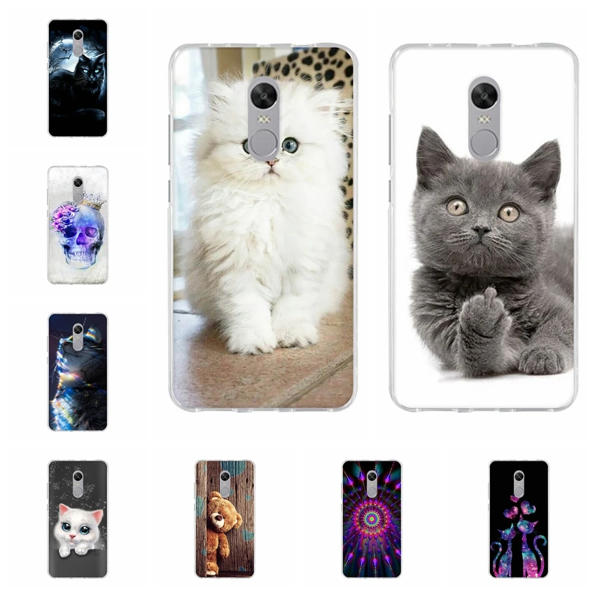 

TPU Case For Xiaomi Redmi Note 4 Cover Case Note 4X Cover Silicon Back Patterned Shell For Xiomi Redmi Note 4X Coque Phone Cases