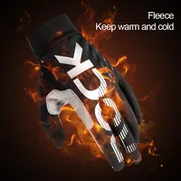 ROCKBROS Cycling Gloves Touch Screen Waterproof MTB Bike Bicycle Gloves Thermal Warm Motorcycle Winter Autumn Sports Equipment 2