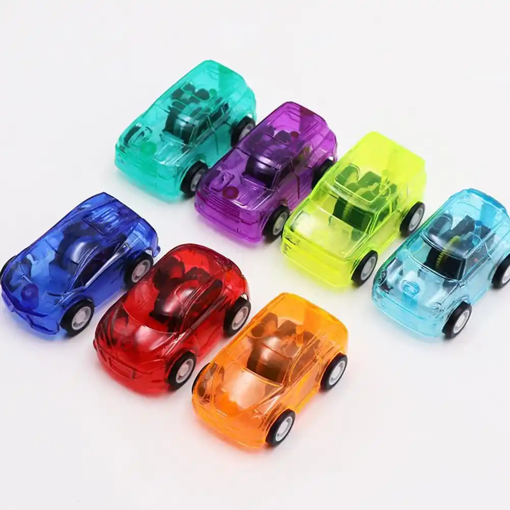 ミニかわいいキャンディーカラー透明カーモデルプラスチック子供キッズおもちゃ車モデルプラスチック子供キッズおもちゃ Diecasts Toy Vehicles Aliexpress