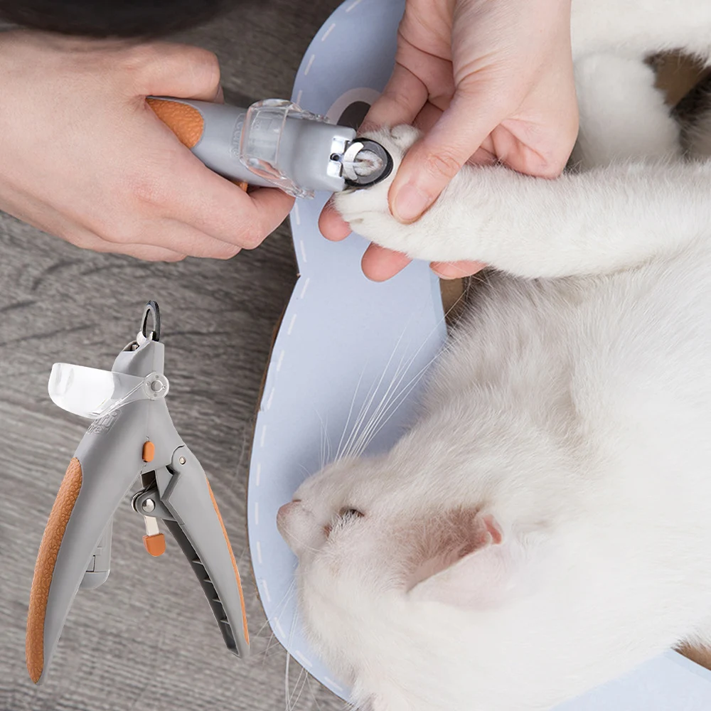 Nail Trimmer Illuminated Cat Pet Nail Clippers Cat Claw Trimmer Cat
