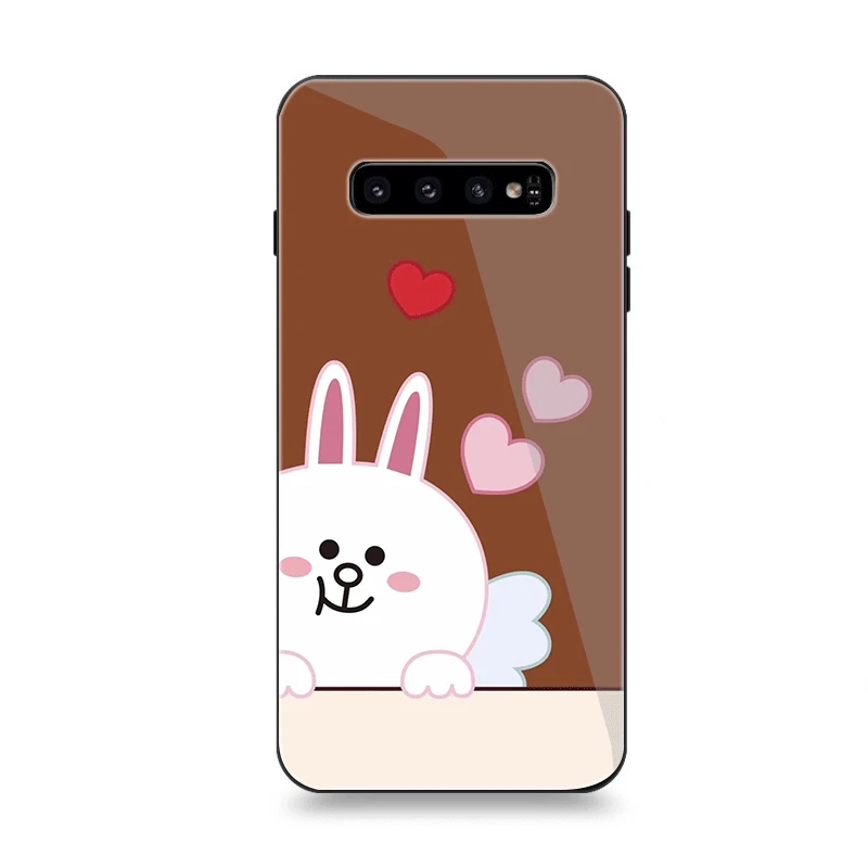 Чехол для телефона Стекло для samsung A10 A20 A30 A40 A50 A60 A70 S7 край S8 S9 S10 плюс линии крышки друзья милый стиль