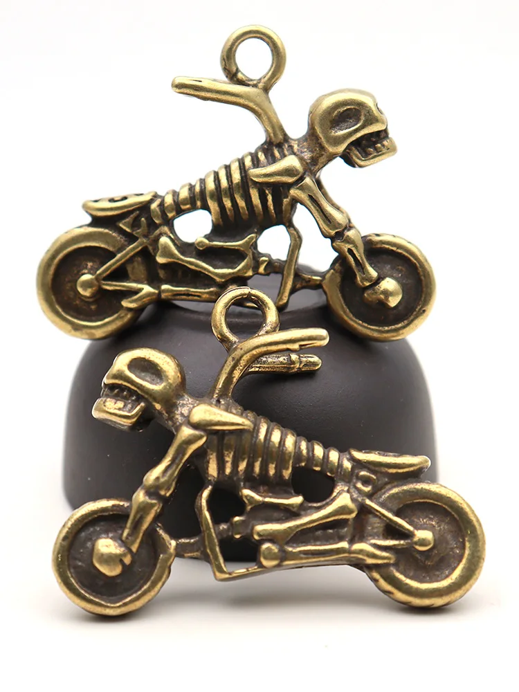 skull motor keychain pendant (3)