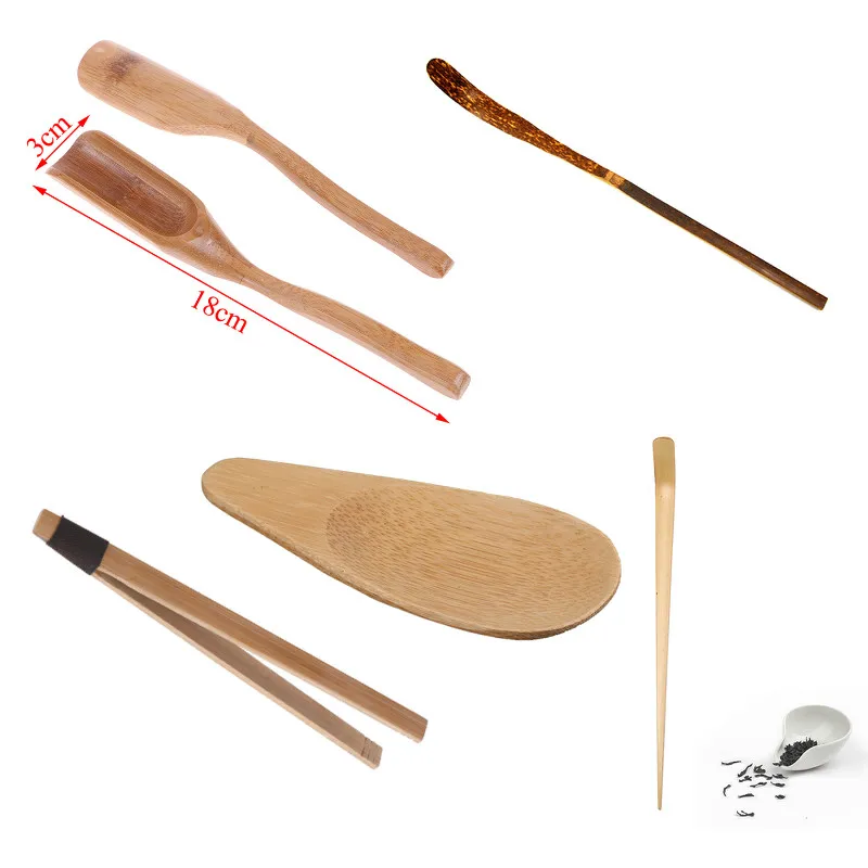 

Natural Bamboo Tea Scoop Retro Style Tea Clip Delicate Spoon For Tea Honey Sauce Coffee Tea Leaves Chooser Holder