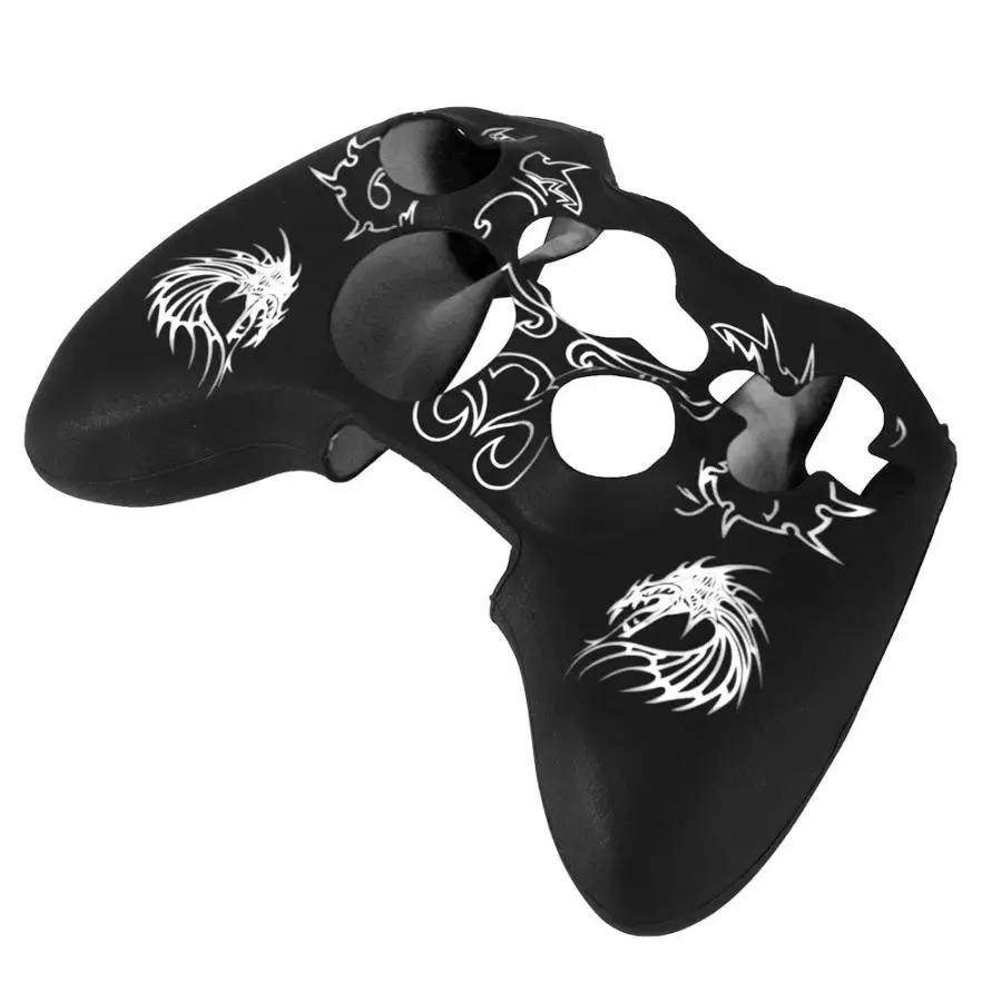 Нескользящий с полной защитой силиконовый чехол для xbox 360 игрового контроллера с ручкой