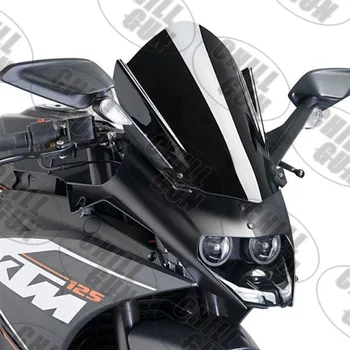 

Motorcycle Deflectors Viser VIsor Windscreen Windshield Wind Fits For KTM RC125 RC200 RC390 2014-2018 RC 125 200 390 14'-18'