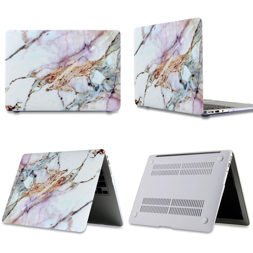Мраморный чехол для ноутбука APPle MacBook Pro Air retina 11 12 13 15 Mac Book 15,4 13,3 дюймов Сенсорная панель рукав+ крышка клавиатуры