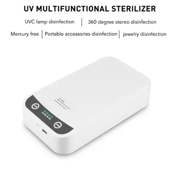 

Multifunction Cell Phone Box Support Eliminator Ultraviolet Case for Acessories Toothbrush PUO88