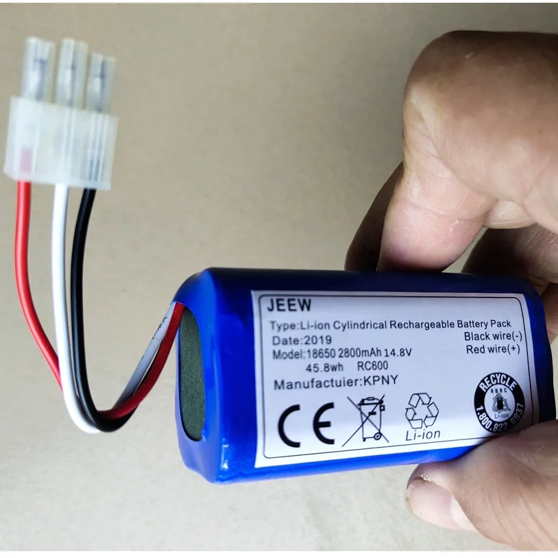 Новый аккумулятор для ICLEBO ARTE YCR M05 POP P Smart M04 1 10 30 50 Li Ion 14 8 V 2800mAh|Перезаряжаемые