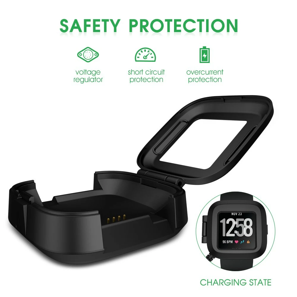  Replaceable USB Charger For Fitbit versa lite Charge Smart Bracelet USB Charging Cable for fitbit v - 4000286838606