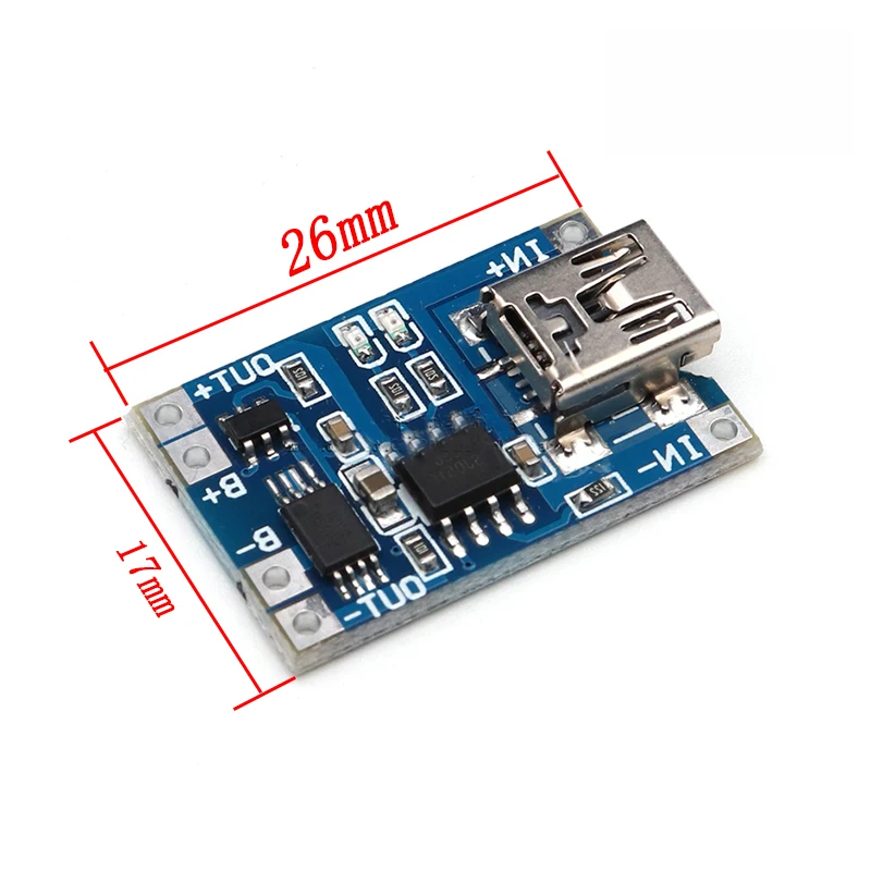 Зарядная плата TP4056 18650 1 шт. 5 В А Micro USB type c литиевая батарея модуль зарядного