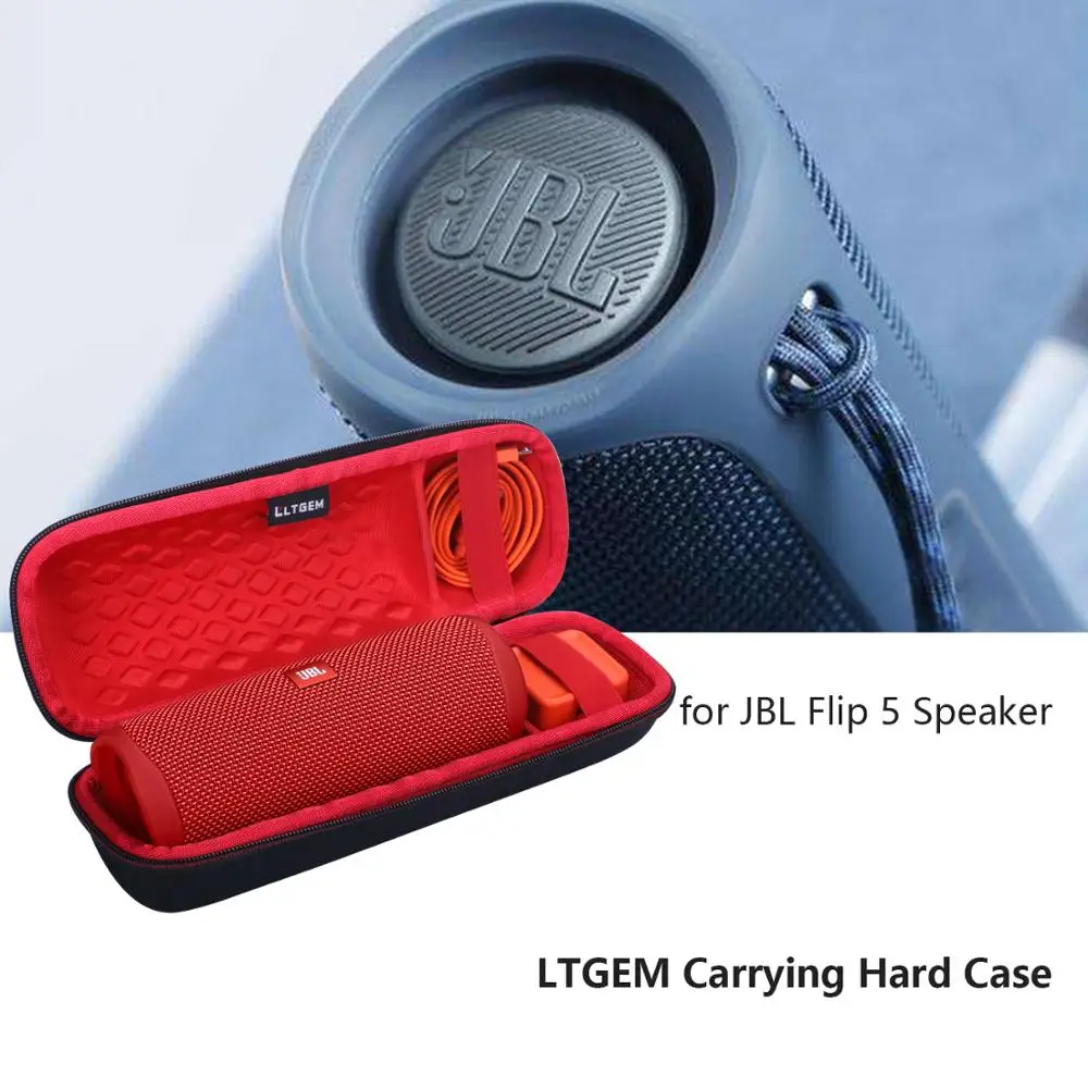 LTGEM водонепроницаемый жесткий чехол EVA для JBL Flip 5 Speaker | Электроника